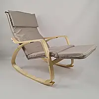 Кресло качалка Avko ARC003 Natural Beige комфортное расслабляющее для дома