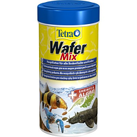 Корм TetraWafer Mix 250 ml. Для кормления травоядных, хищных и донных рыб