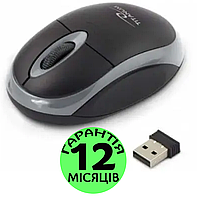 Беспроводная мышка Esperanza Titanum TM116E черно-серая, компьютерная мышь эсперанза для ПК и ноутбука