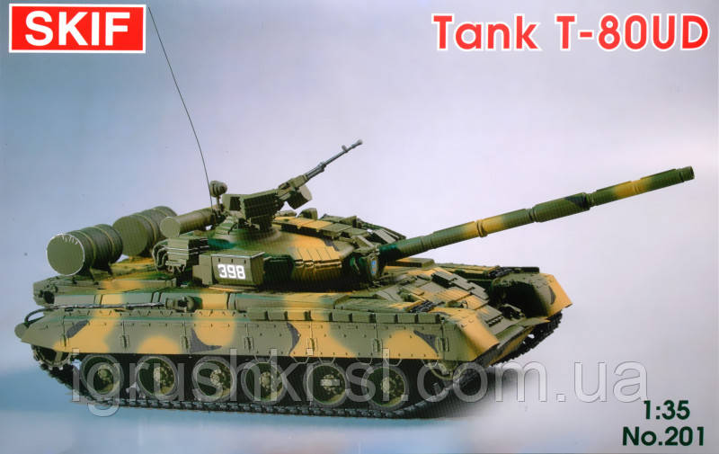 Збірна модель (1:35) Танк T-80УД "Береза"