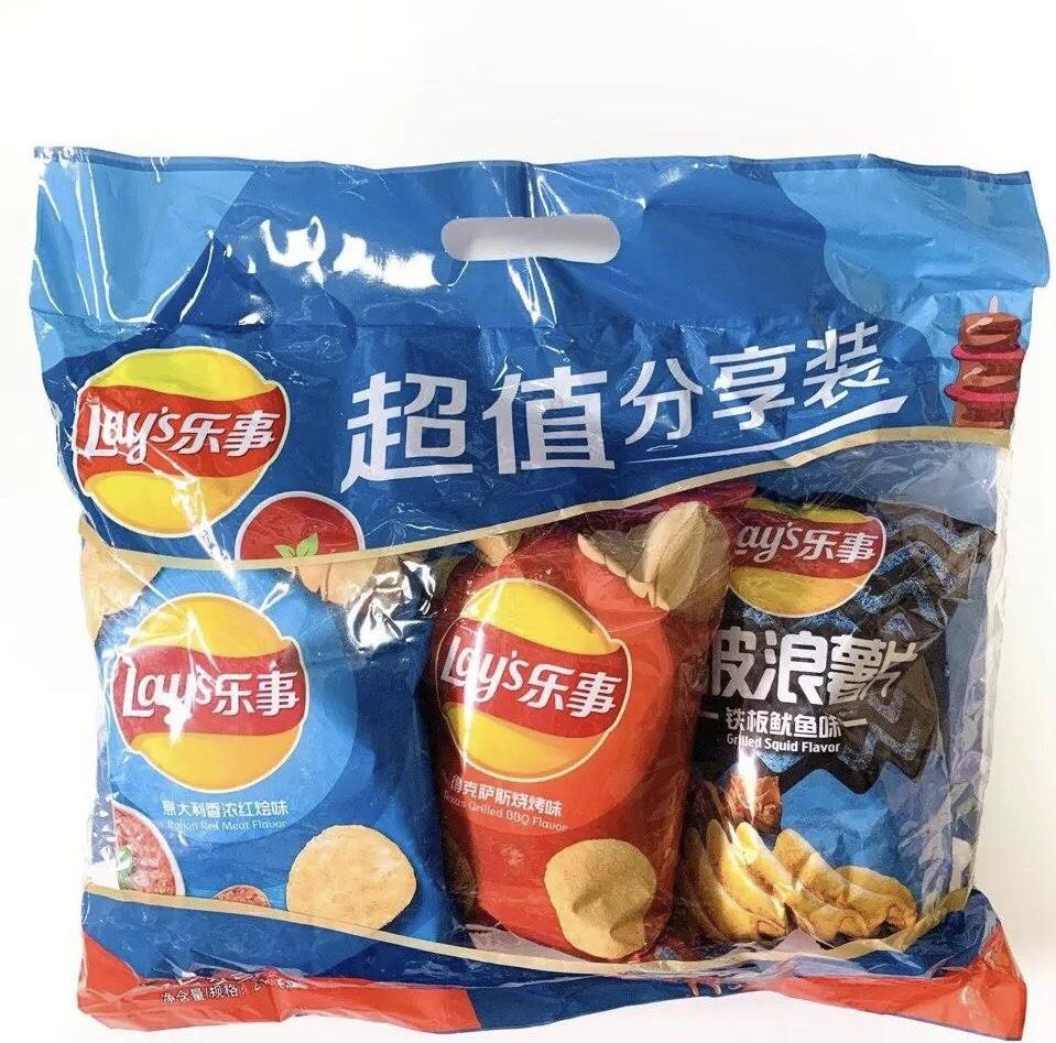 Чіпси Lay's Mix China 3 Flavor 210g