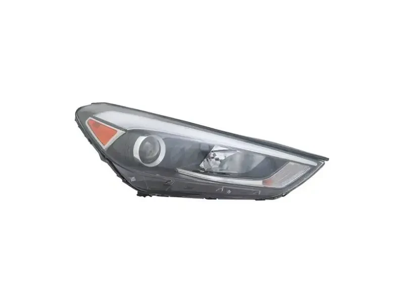 Фара правая Hyundai Tucson TL 15-18 USA (Depo) желтая вставка + LED 92102D3150 - фото 1 - id-p230024780