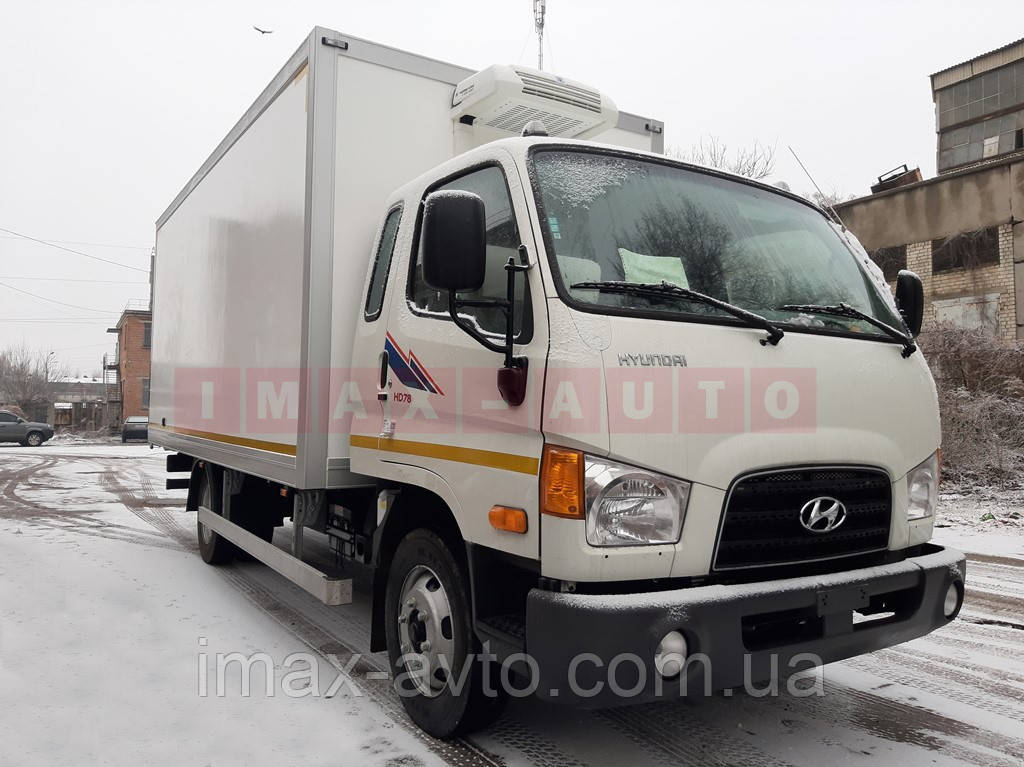 Вантажний автомобіль Hyundai HD78 рефрижераторний фургон