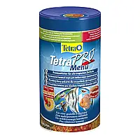 Сухий корм для акваріумних риб Tetra в чіпсах «TetraPro Menu» 250 мл (для всіх акваріумних риб)