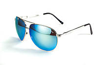 Окуляри захисні Global Vision Aviator-4 (G-Tech™ blue), сині дзеркальні лінзи, фото 6