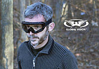 Окуляри захисні з ущільнювачем Global Vision Ballistech-1 (clear) Anti-Fog, прозорі, фото 9