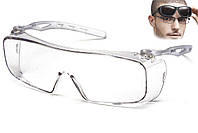 Окуляри захисні Pyramex Cappture (clear) Anti-Fog, прозорі, фото 5