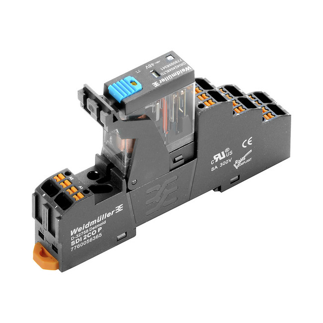 Реле Weidmuller DRIKITP 24VDC 2CO LD/PB - 2576190000