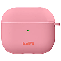 Силиконовый чехол для наушников Laut Huex Pastels Case for AirPods 3, Pink (L_AP4_HXP_P)