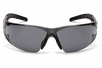 Окуляри захисні з ущільнювачем Pyramex Fyxate (gray) Super Anti-Fog H2MAX, сірі, фото 6
