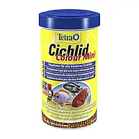 Сухий корм для акваріумних риб Tetra в гранулах «Cichlid Colour Mini» 500 мл (для всіх цихлид)