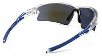 Окуляри захисні Venture Gear MontEagle Crystal (ice blue mirror) Anti-Fog, дзеркальні сині в прозорій оправі, фото 5