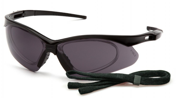 Окуляри Pyramex PMXtreme RX (gray) Anti-Fog, сірі з діоптрійною вставкою