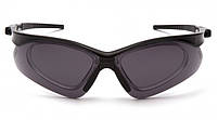 Окуляри Pyramex PMXtreme RX (gray) Anti-Fog, сірі з діоптрійною вставкою, фото 3