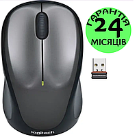 Бездротова мишка Logitech M235 чорна/сера, маленький розмір, мишка для ПК і ноутбука