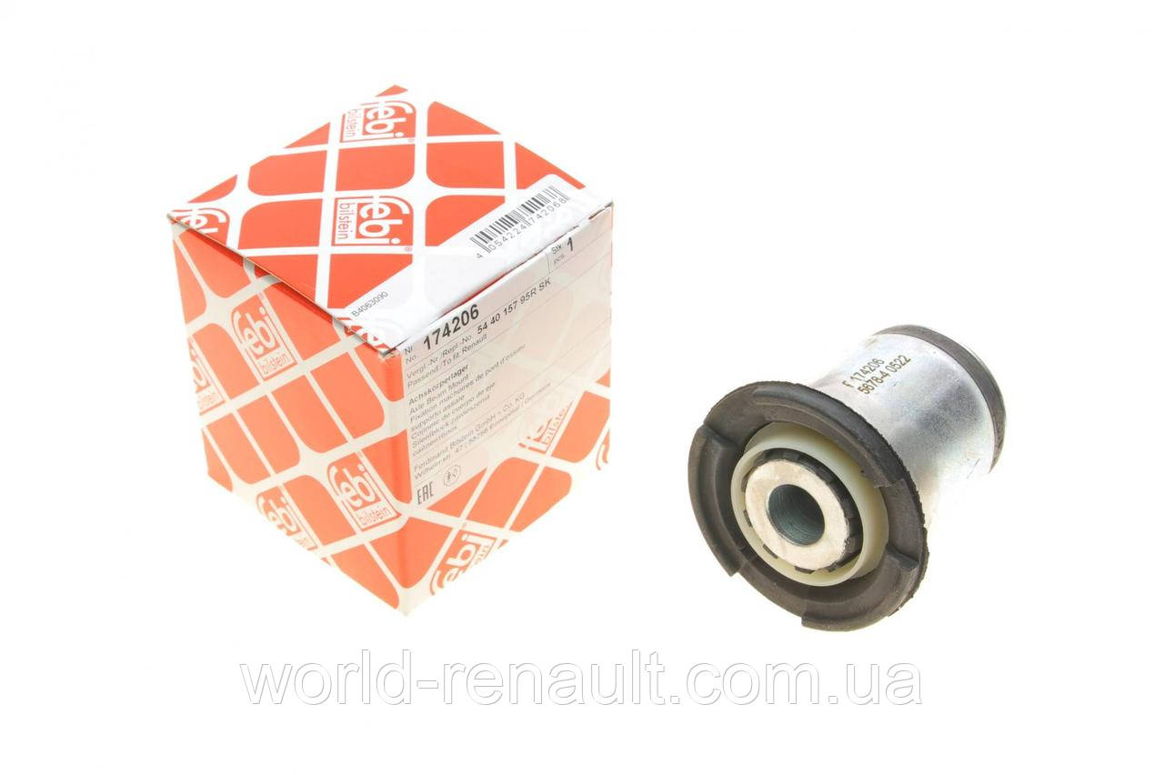 Febi (Німеччина) 174206 — Сайлентблок переднього підрамника (балки) на Рено Трафік 3