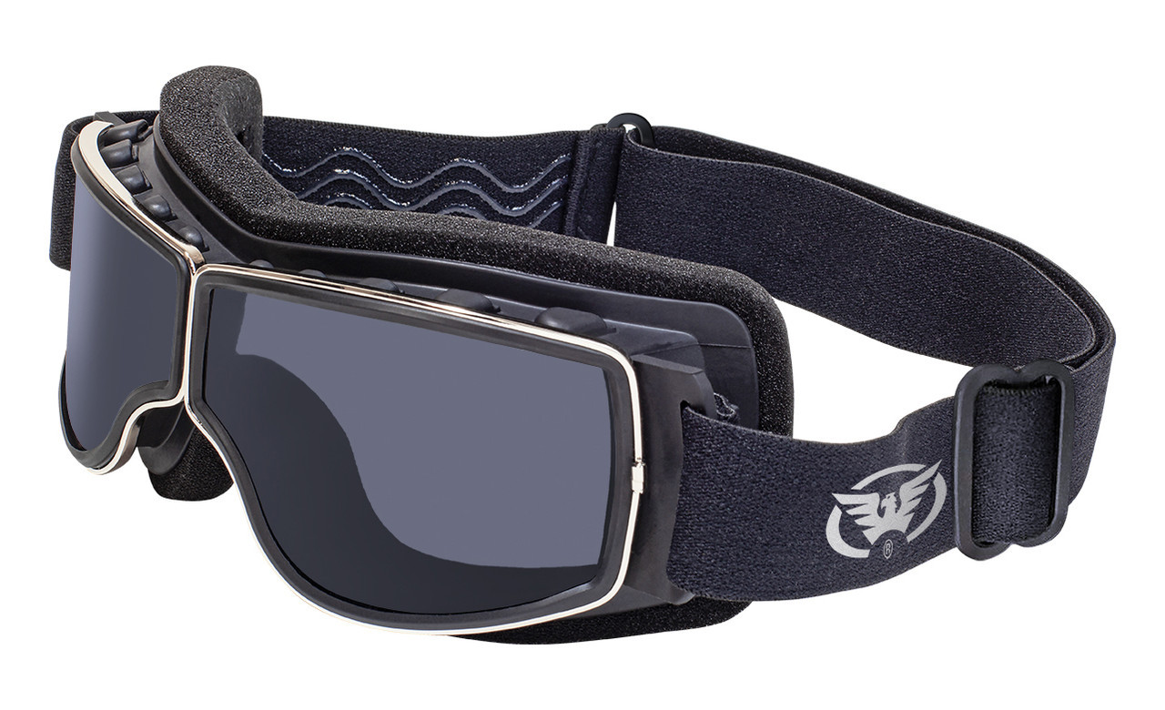Окуляри захисні з ущільнювачем Global Vision Ultimate (gray) Anti-Fog, чорні