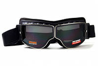 Окуляри захисні з ущільнювачем Global Vision Ultimate (gray) Anti-Fog, чорні, фото 3