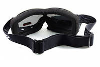 Окуляри захисні з ущільнювачем Global Vision Ultimate (gray) Anti-Fog, чорні, фото 5