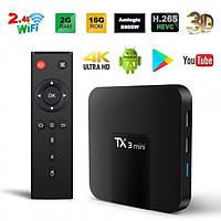 TV-Приставка Tanix TX3 Mini 2/16GB S905W (Android Smart TV BOX, Андроид Смарт ТВ Приставка, Андроїд тв бокс)