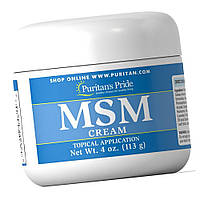 МСМ для суглобів Puritan's Pride MSM Cream 113 грамм