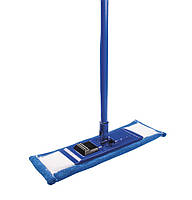 Швабра плоска ГОСПОДАР 440х140х1100 мм насадка мікрофібра 14-6422