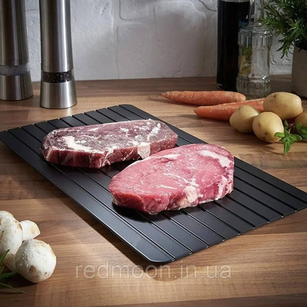 Дошка для швидкого розморожування продуктів (23х16,5 см) Defrost Express / Дошка килимок для розморожування