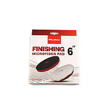 Полірувальний круг мікрофібровий фінішний - MaxShine Microfiber Finishing Pad 155 мм. червоний (2053155R), фото 5