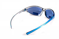 Окуляри захисні Global Vision Lisa (blue), блакитні в блакитній оправі, фото 5