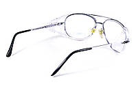 Окуляри захисні Global Vision Aviator (clear), прозорі, фото 3