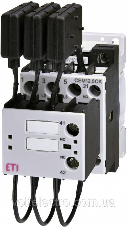 Контактор конденсаторний CEM12,5CK.02N-230V-50Hz