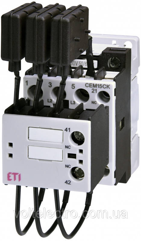 Контактор конденсаторний CEM15CK.02N-230V-50Hz