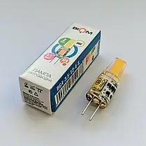 Світлодіодна лампа Biom G4 3,5W 12V 3000K 1507 BG4-3,5-12-3-S 1286, фото 4