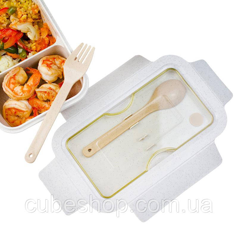 Ланч бокс із пшеничного волокна «Мінімалізм» 850 мл