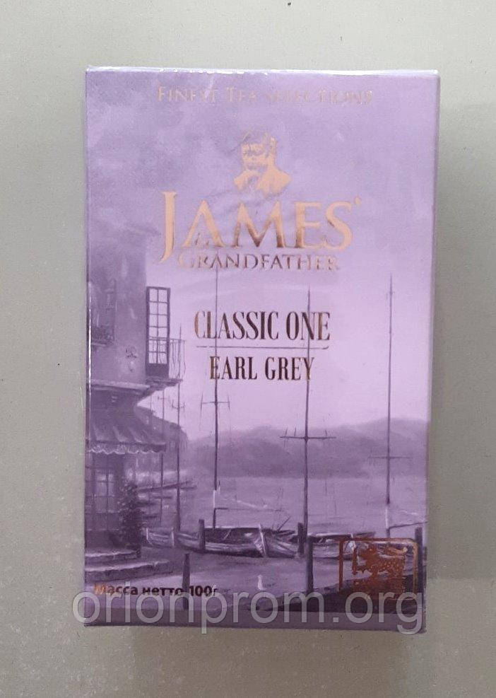 Чай James Classic One Earl Grey 100 г чорний
