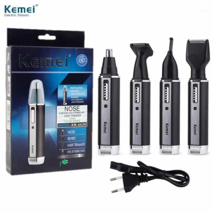 Тример для носа та вух Kemei Km-6630