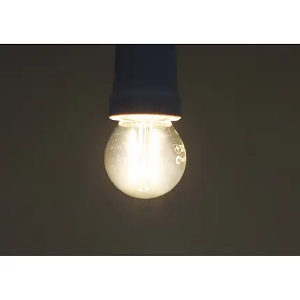 LED лампа Velmax V-FILAMENT-G45 2W E27 2700K 21-41-30, фото 2