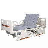 Медична электрокровать з туалетом і бічним переворотом MIRID Y03-1. Ліжко для реабілітації інваліда., фото 3