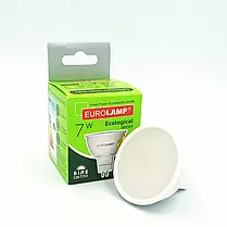 Світлодіодна лампа Eurolamp ECO серія "P" MR16 7W GU5.3 4000K LED-SMD-07534(P), фото 3