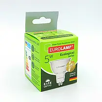 Світлодіодна лампа Eurolamp ECO серія "P" MR16 5W GU5.3 4000K LED-SMD-05534(P), фото 2