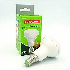 Світлодіодна лампа Eurolamp ЕСО серія "P" R50 6W E14 4000K LED-R50-06144(P)