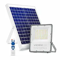 LED прожектор на сонячній батареї автономний Videx 30 W 5000 K VL-FSO-1005, фото 3