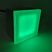 Бруківка світлодіодна 3,5W 12B 90х90х60мм RGB, фото 6