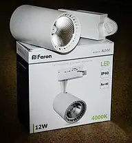 LED світильник трековий Feron AL102 12W 4000К білий 5810, фото 4