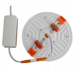 LED Downlight Євросвітло 9W 4200К вбудовуване коло без рамки LED-R-100-9 000057944, фото 4