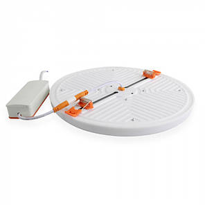 LED Downlight Євросвітло 36W 4200К вбудовуване коло без рамки LED-R-220-36 000057950, фото 4