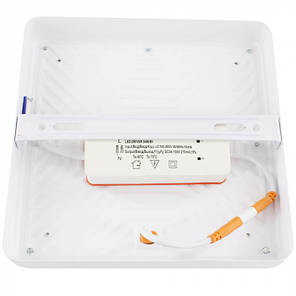 LED Downlight Євросвітло 24Вт 6400К накладний квадрат без рамки LED-SS-170-24 000057965, фото 4