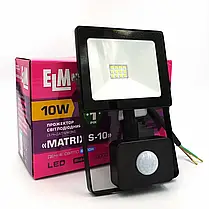 LED прожектор ELM MATRIX SMD 20W 6500K із датчиком 26-0035, фото 3