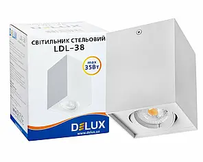 Світильник накладний DELUX_LDL-38 білий 90015914, фото 4