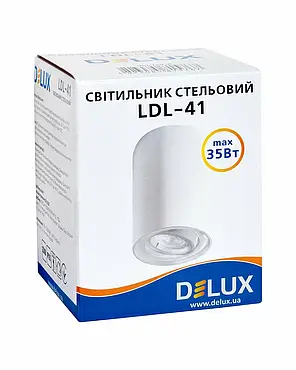 Світильник накладний DELUX_LDL-41 білий 90015916, фото 4